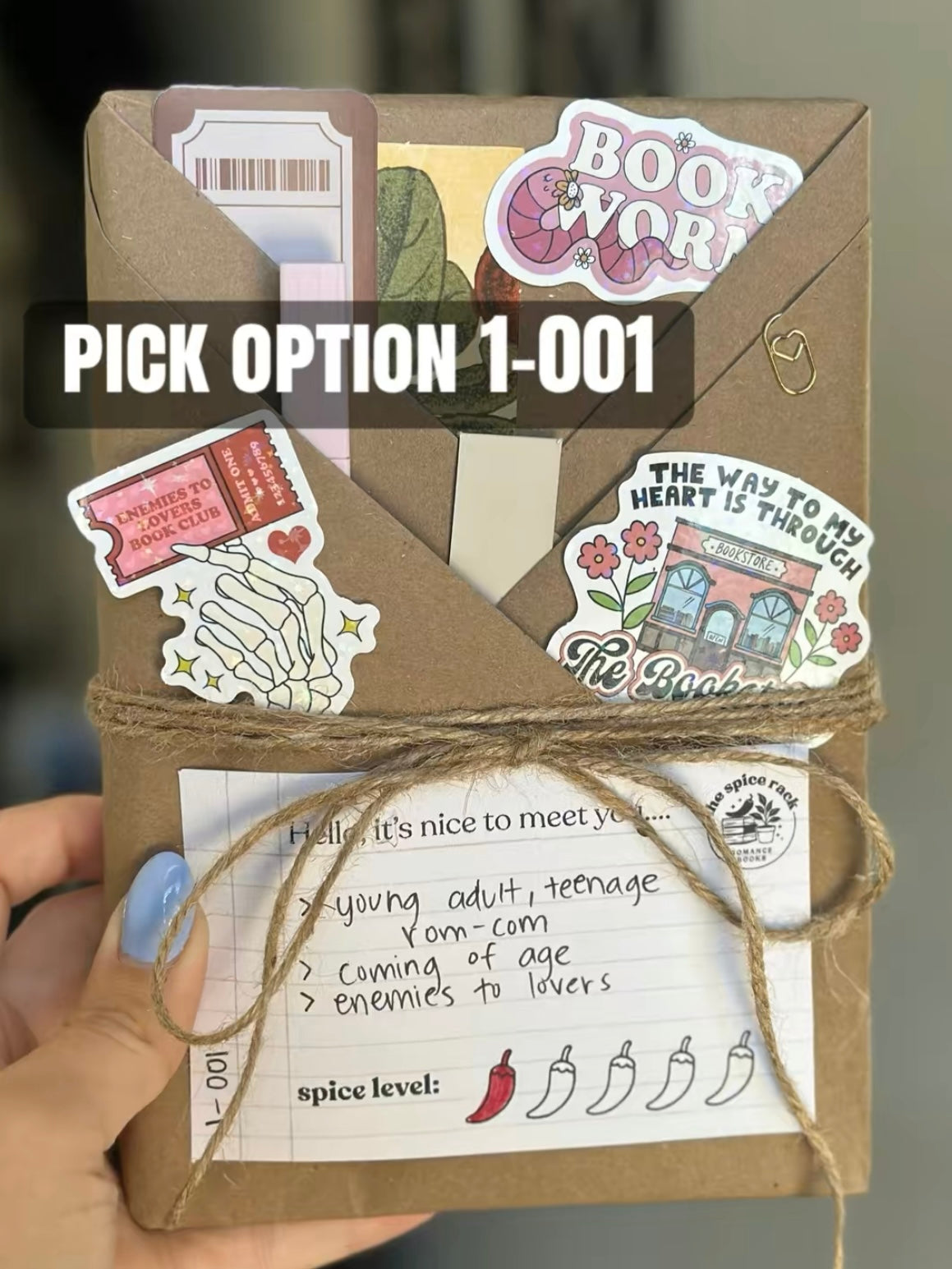 *Lvl 1 Blind Date with a Romance Book - with Clues!