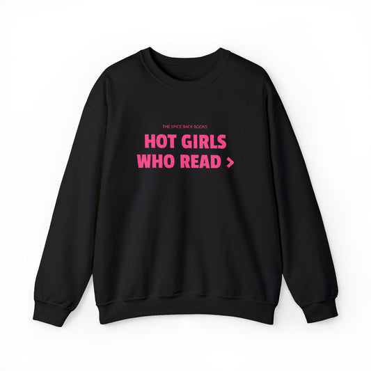 Hot Girls Who Read > Embroidered Sweatshirt