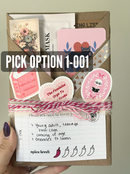 *Lvl 1 Blind Date with a Romance Book - with Clues!