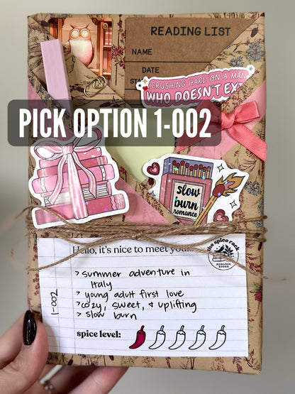 *Lvl 1 Blind Date with a Romance Book - with Clues!