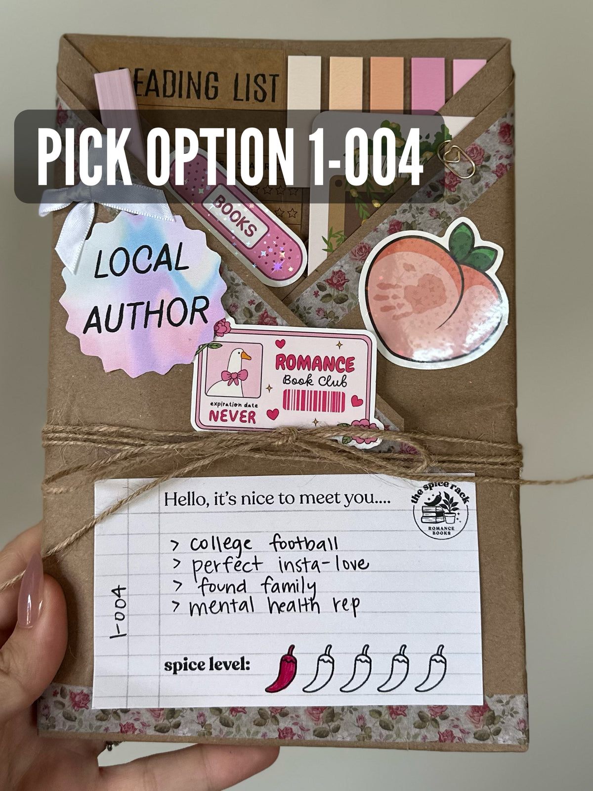 *Lvl 1 Blind Date with a Romance Book - with Clues!