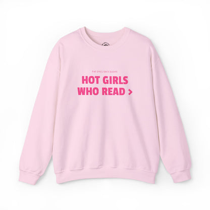 Hot Girls Who Read > Embroidered Sweatshirt