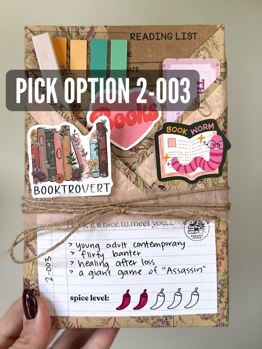 *Lvl 2 Blind Date with a Romance Book - with Clues!
