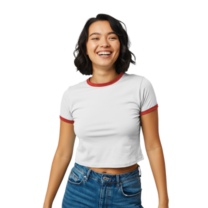 Book Babe Ringer Tee