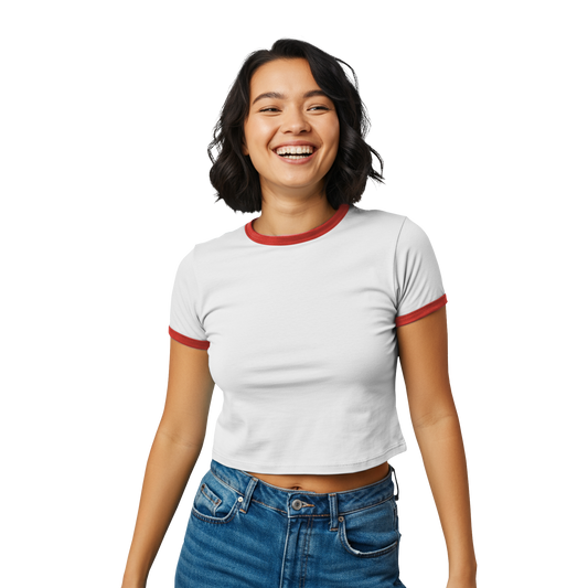 Book Babe Ringer Tee