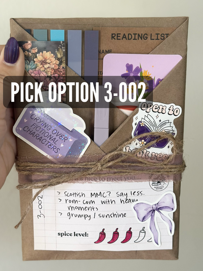 *Lvl 3 Blind Date with a Romance Book - with Clues!
