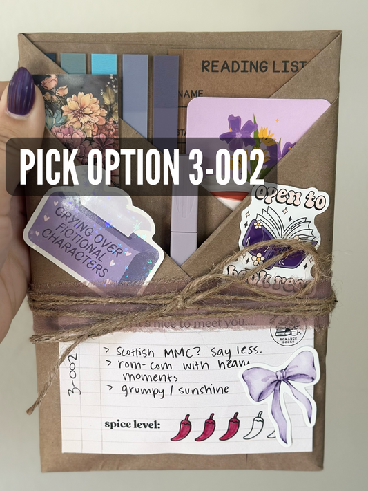 *Lvl 3 Blind Date with a Romance Book - with Clues!