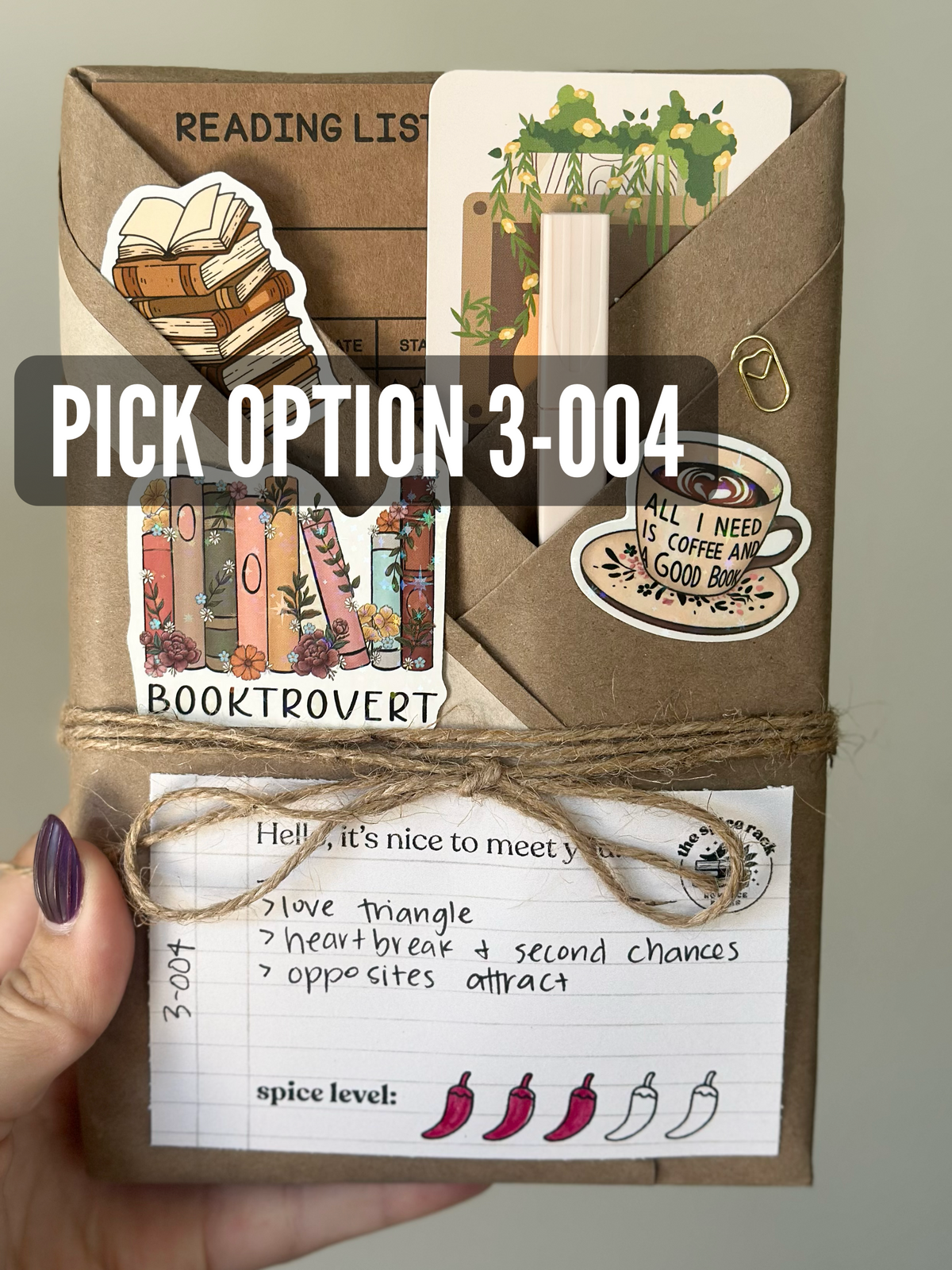 *Lvl 3 Blind Date with a Romance Book - with Clues!