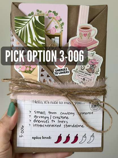 *Lvl 3 Blind Date with a Romance Book - with Clues!