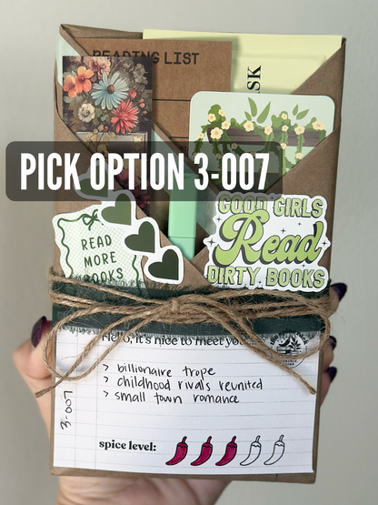 *Lvl 3 Blind Date with a Romance Book - with Clues!