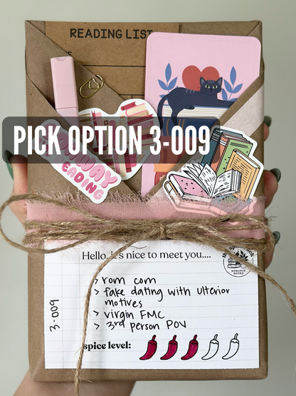 *Lvl 3 Blind Date with a Romance Book - with Clues!