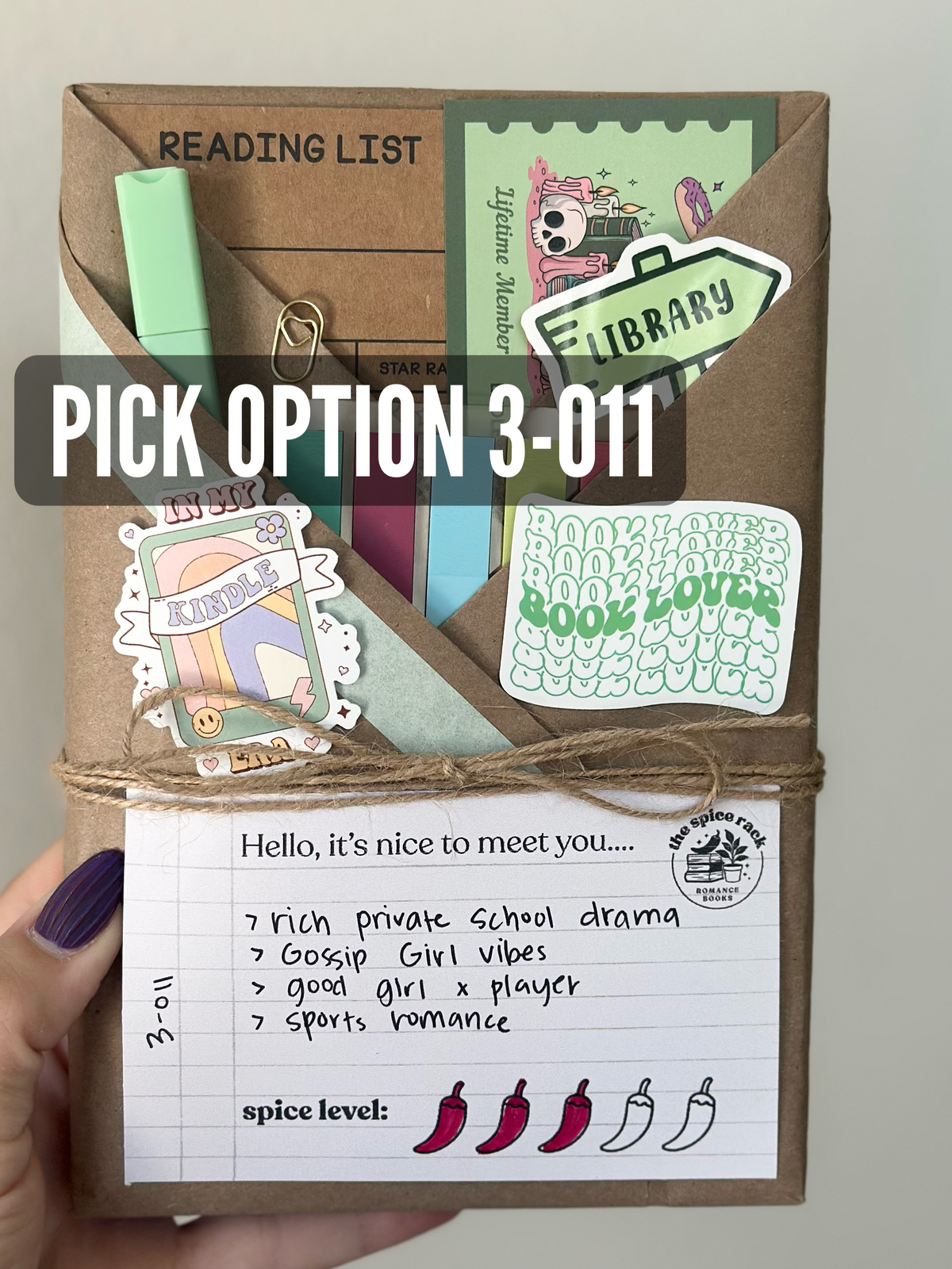 *Lvl 3 Blind Date with a Romance Book - with Clues!