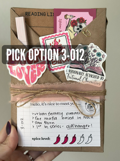 *Lvl 3 Blind Date with a Romance Book - with Clues!