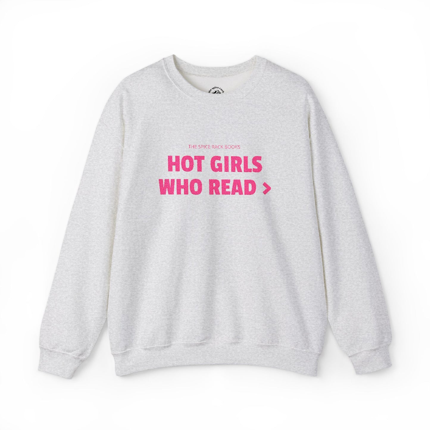 Hot Girls Who Read > Embroidered Sweatshirt