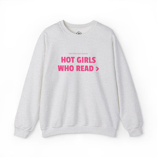Hot Girls Who Read > Embroidered Sweatshirt