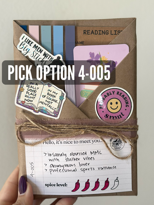 *Lvl 4 Blind Date with a Romance Book - with Clues!