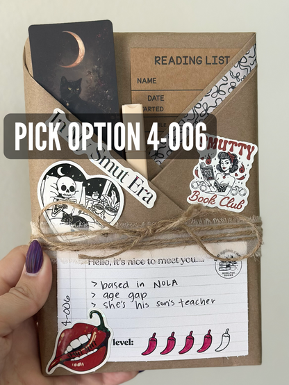 *Lvl 4 Blind Date with a Romance Book - with Clues!
