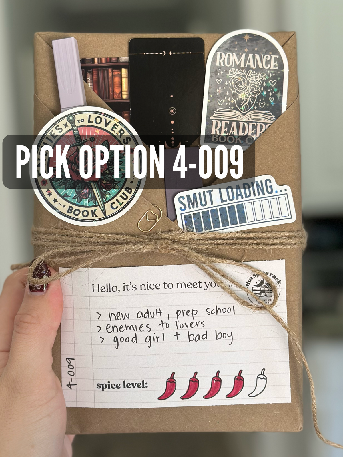 *Lvl 4 Blind Date with a Romance Book - with Clues!