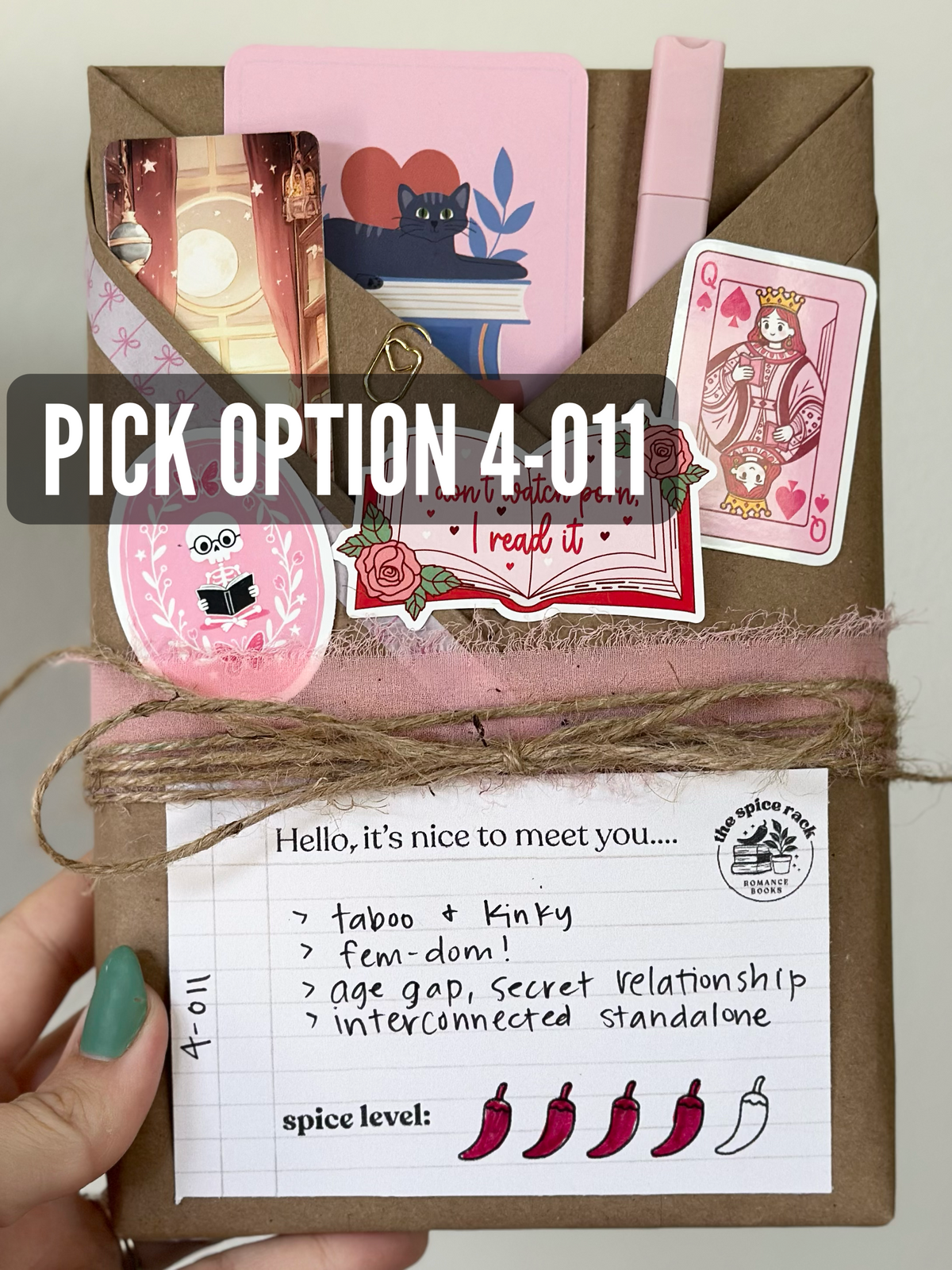 *Lvl 4 Blind Date with a Romance Book - with Clues!