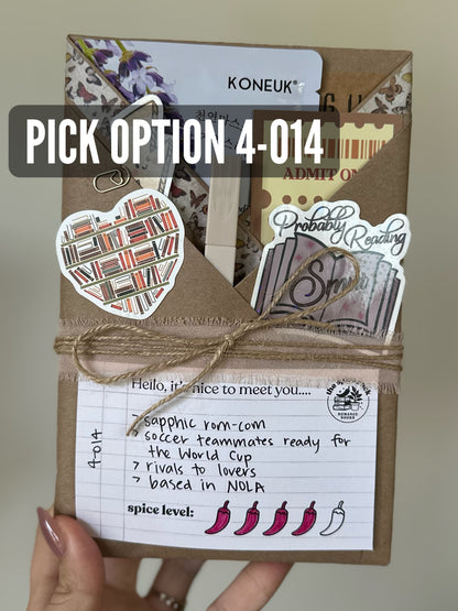 *Lvl 4 Blind Date with a Romance Book - with Clues!