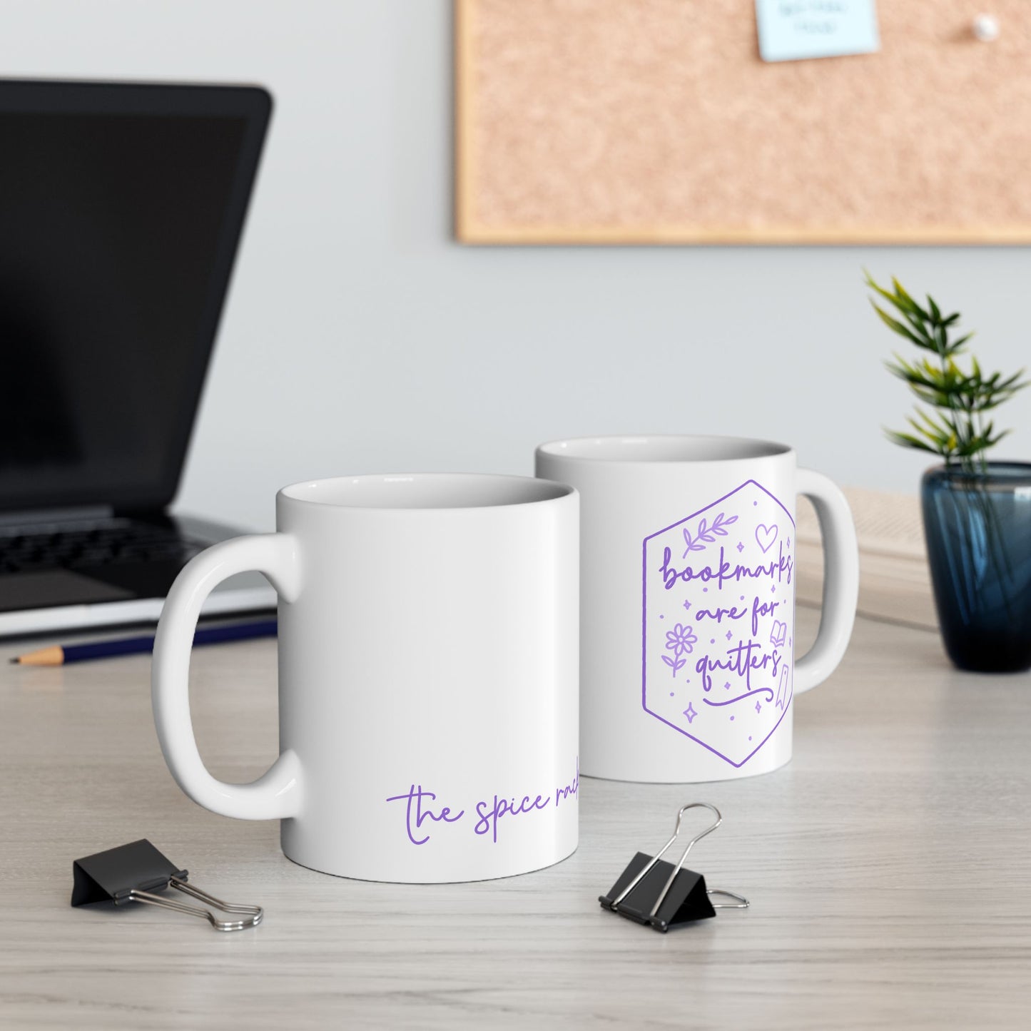 Bookmarks Are for Quitters Mug