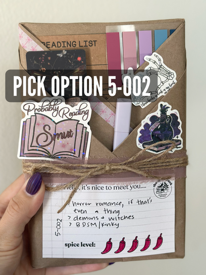 *Lvl 5 Blind Date with a Romance Book - with Clues!