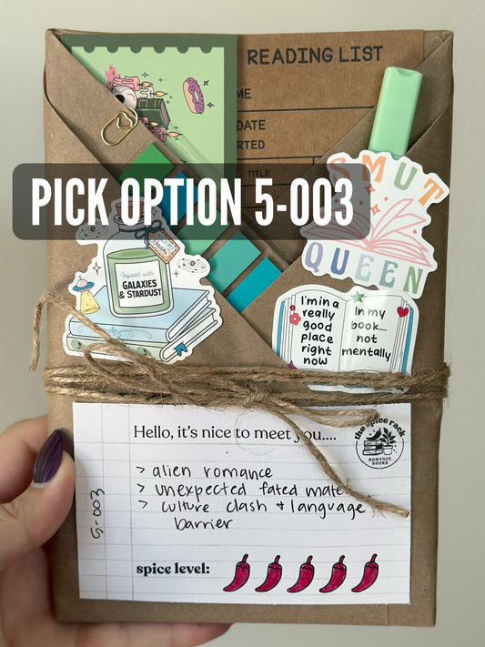 *Lvl 5 Blind Date with a Romance Book - with Clues!