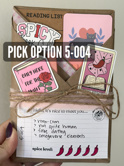 *Lvl 5 Blind Date with a Romance Book - with Clues!
