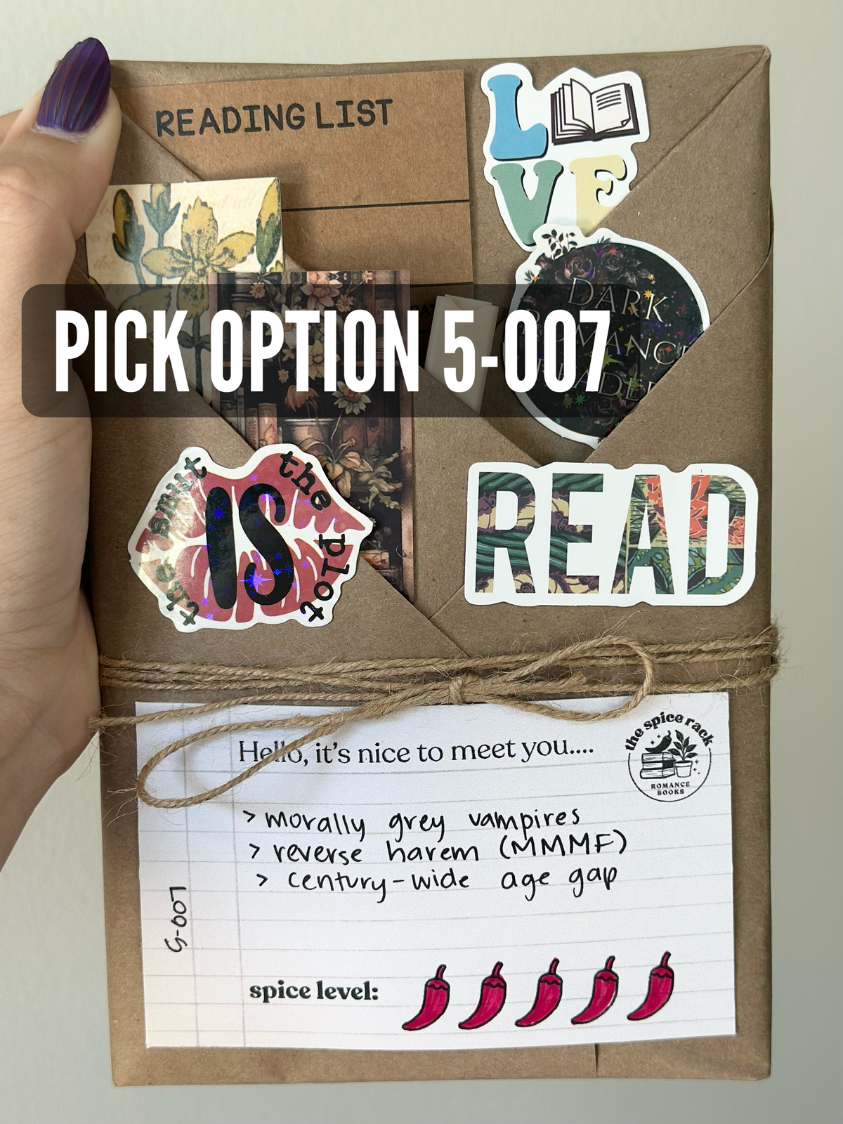 *Lvl 5 Blind Date with a Romance Book - with Clues!