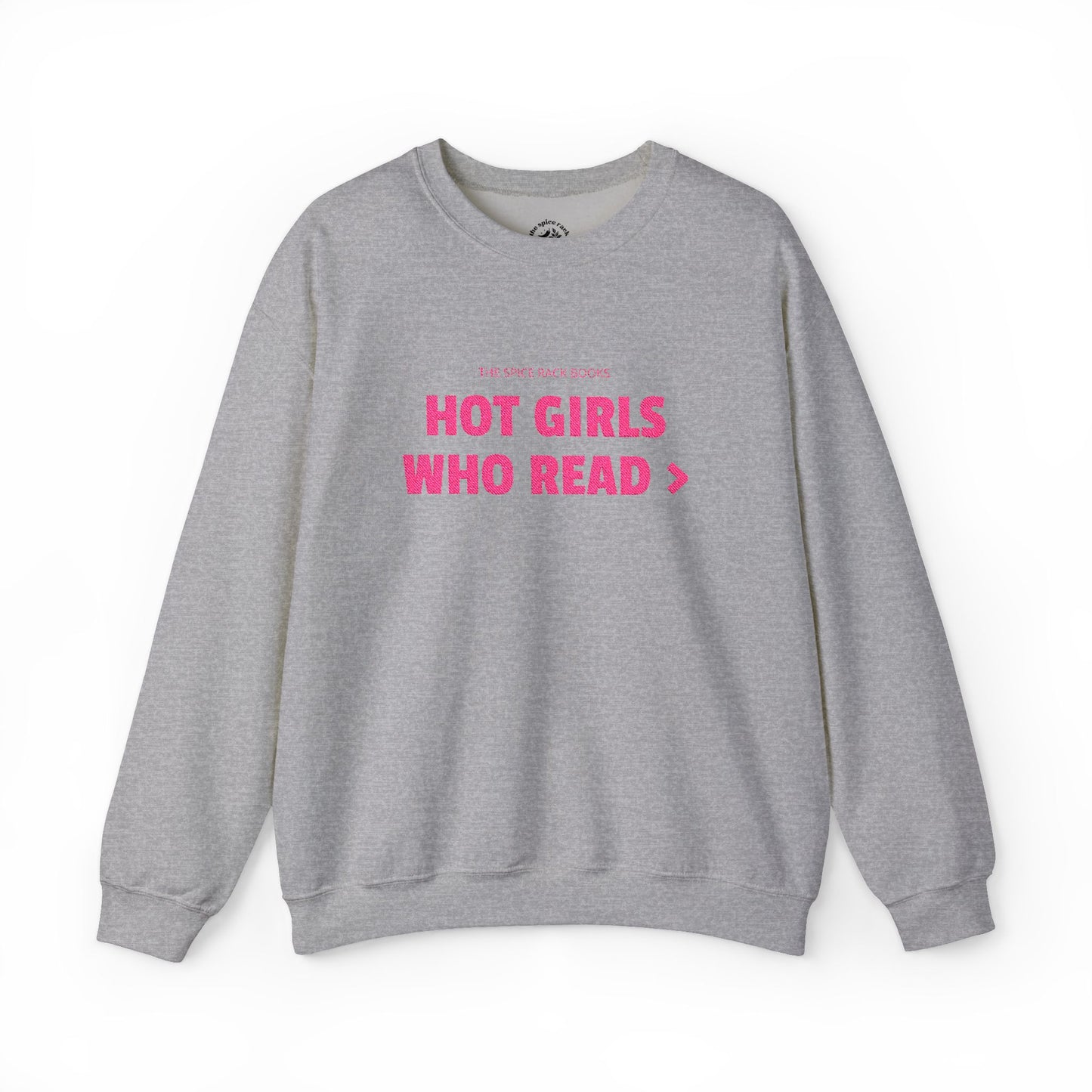 Hot Girls Who Read > Embroidered Sweatshirt